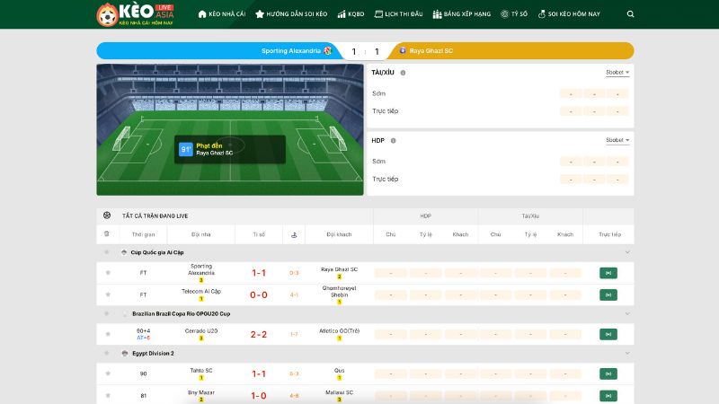 Tỷ số bóng đá trực tiếp là gì Tỷ số bóng đá trực tiếp là gì